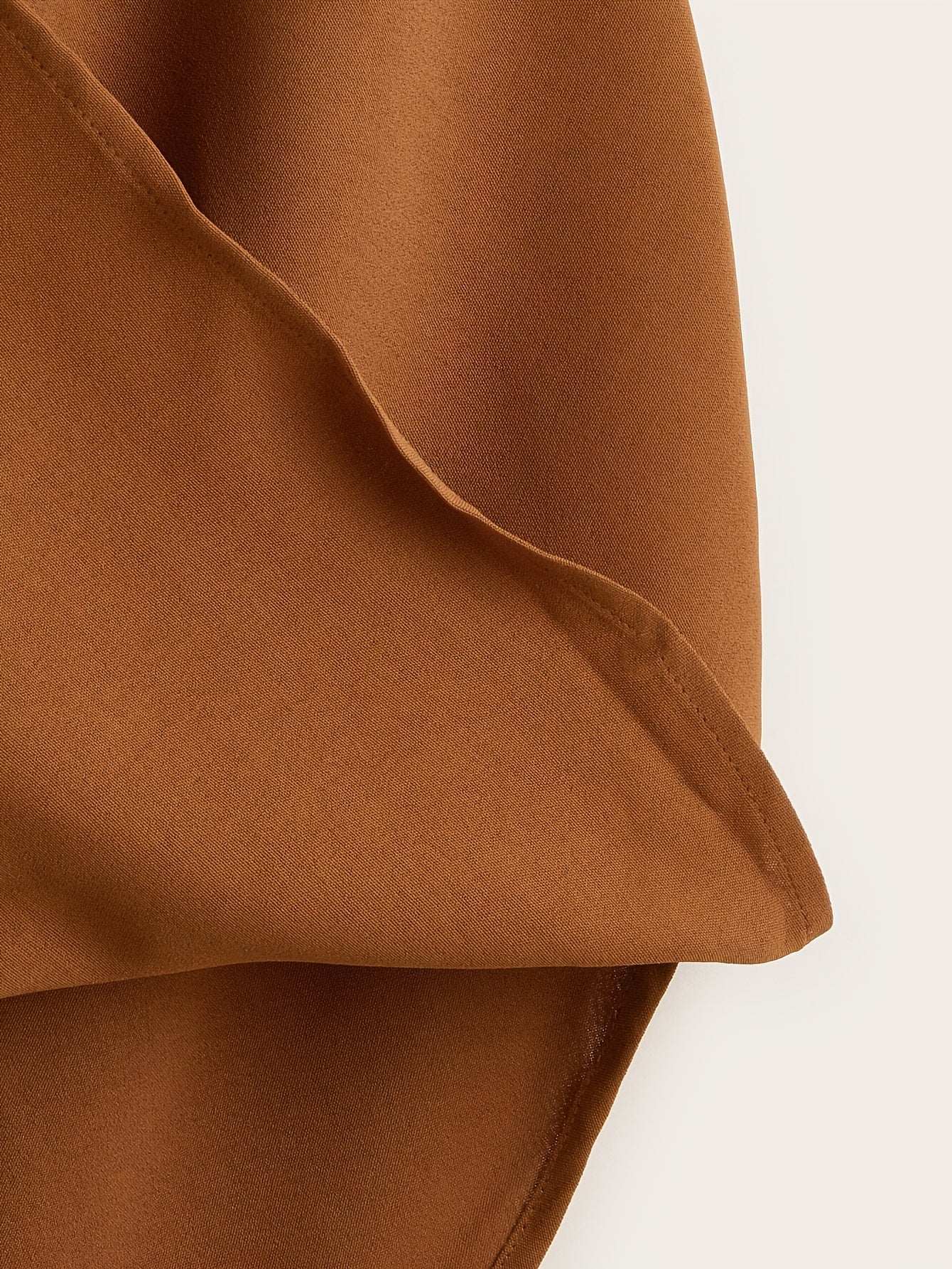 Dam Halterneck Draperad Ärmlös Blus