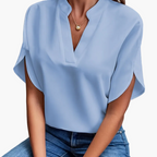 Dam Blus Vardags Elegant V