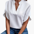 Dam Blus Vardags Elegant V