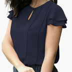 Dam Elegant Blus för Kontor och