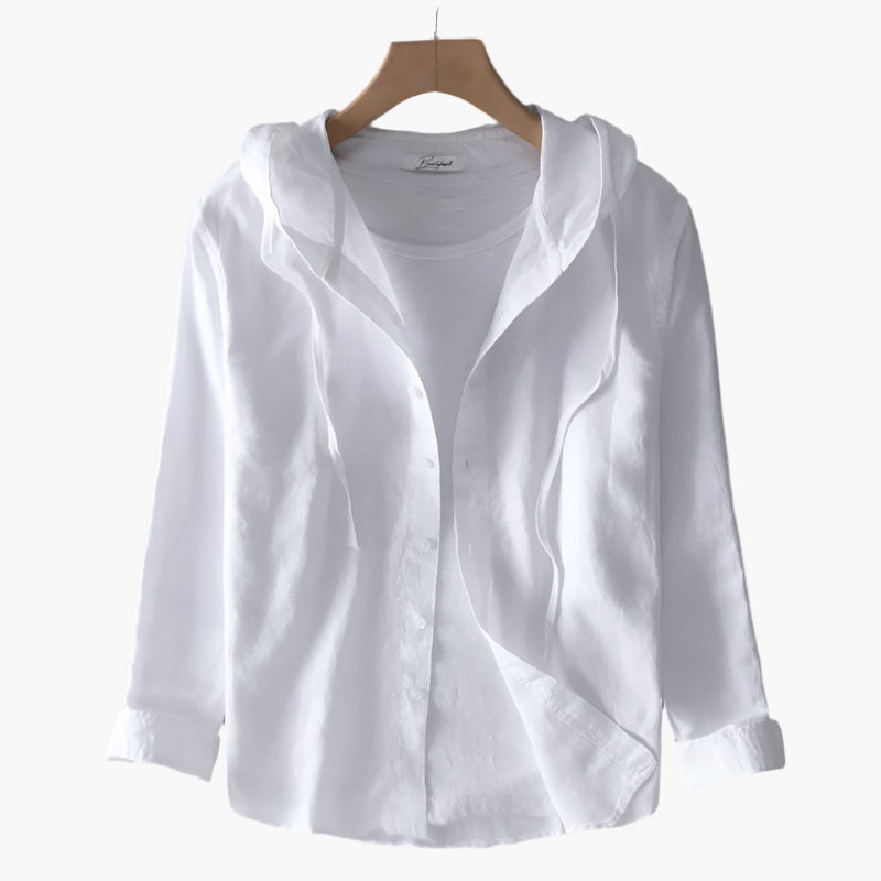 Dam blus med Huva
