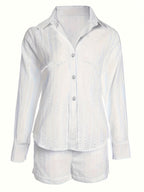 Dam Set Blus och Shorts