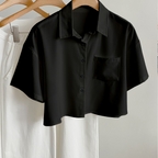 Dam Blus Kortärmad Skjorta Med Modern