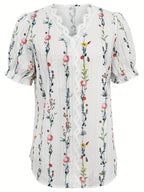 Dam Blus Elegant Somrig V