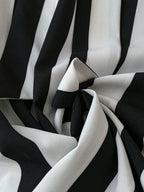 Dam Blus Elegant Randig Med Rosett