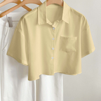 Dam Blus Kortärmad Skjorta Med Modern