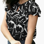 Dam Elegant Blus för Kontor och